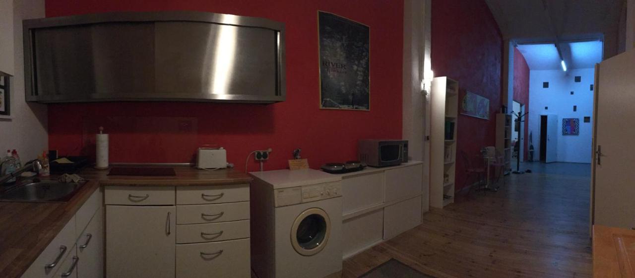 Dresden Lofts Apartment ไฮเดอเนา ภายนอก รูปภาพ