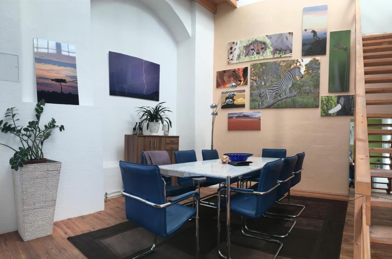 Dresden Lofts Apartment ไฮเดอเนา ภายนอก รูปภาพ