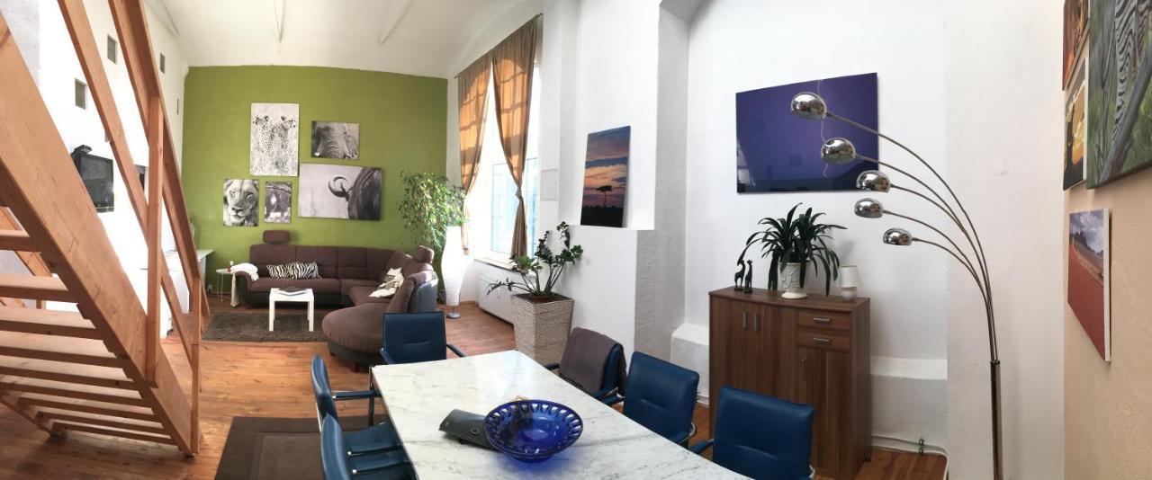 Dresden Lofts Apartment ไฮเดอเนา ภายนอก รูปภาพ