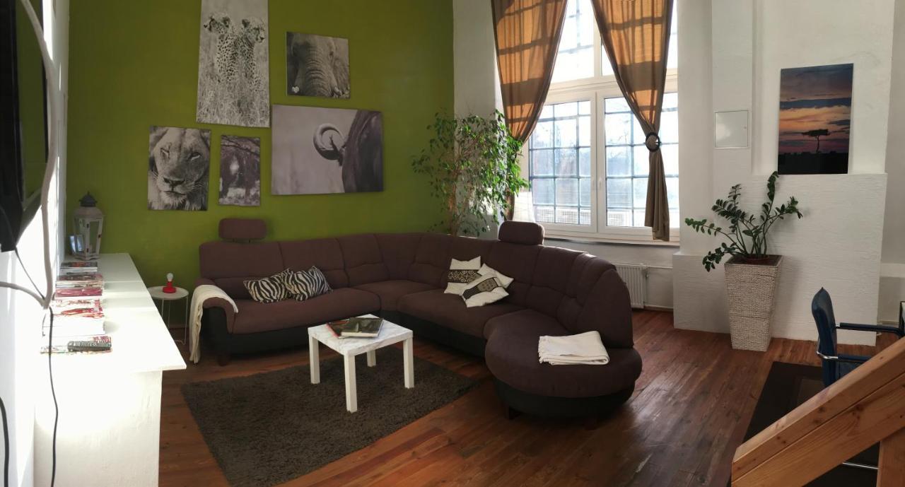 Dresden Lofts Apartment ไฮเดอเนา ภายนอก รูปภาพ